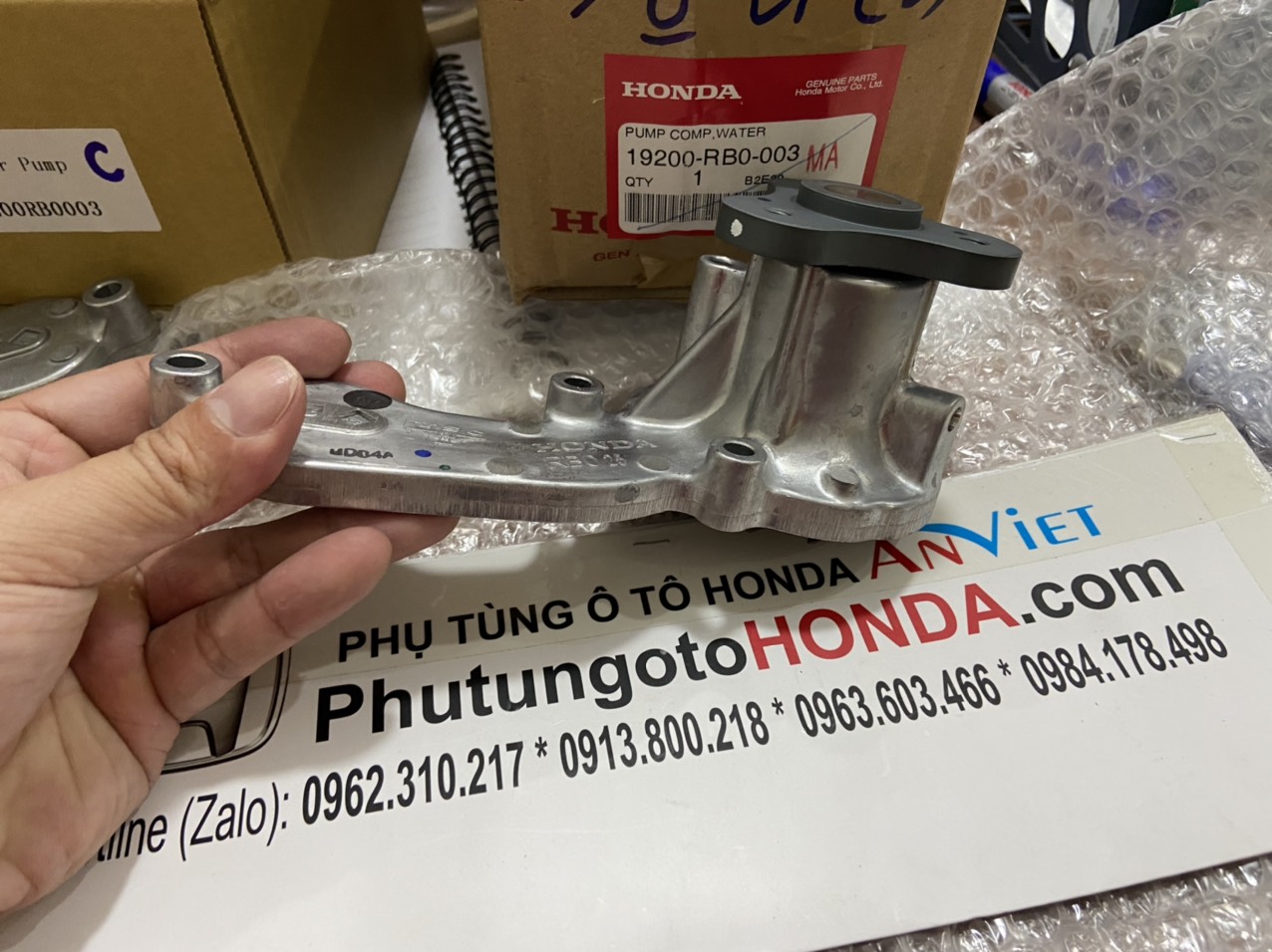 Bơm nước làm mát động cơ xe Honda CITY